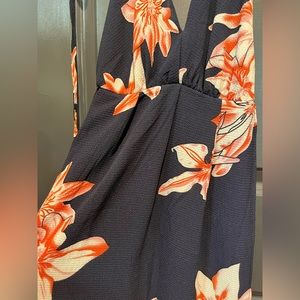 Lulus maxi open back dress